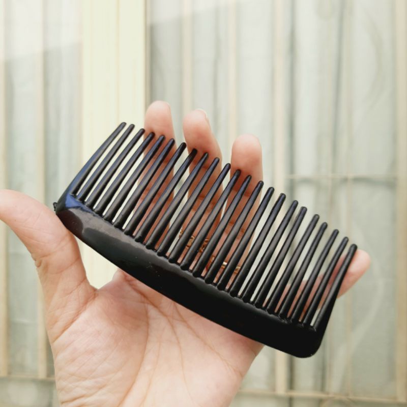 Combo 6 cái lược cài tóc mái nhựa mềm loại ngắn