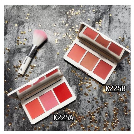 Má Hồng 3 Màu Cực Sang Chảnh Kaxier Blusher (+Tặng Cọ)