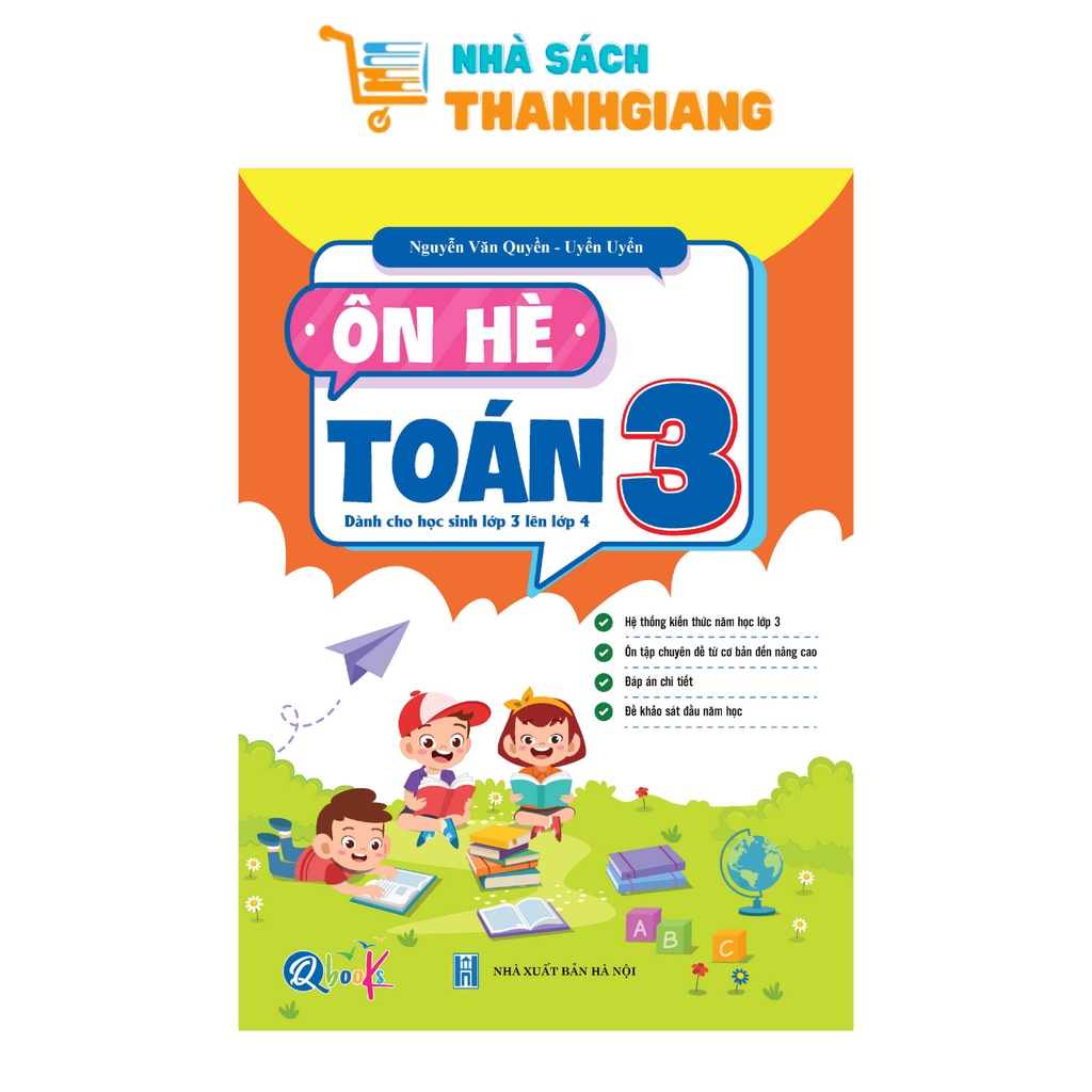 Sách - Ôn hè Toán 3 dành cho học sinh từ lớp 3 lên lớp 4 (chương trình mới)