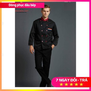 Đồng phục bếp, áo bếp [gửi hàng nhanh]