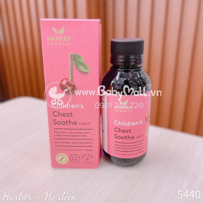 Siro ngủ ngon Harker Herbals Children's Calm &amp; Sleep cho bé 5416