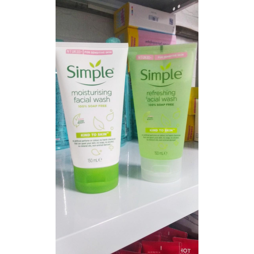 Sữa rửa mặt Simple UK chính hãng | BigBuy360 - bigbuy360.vn