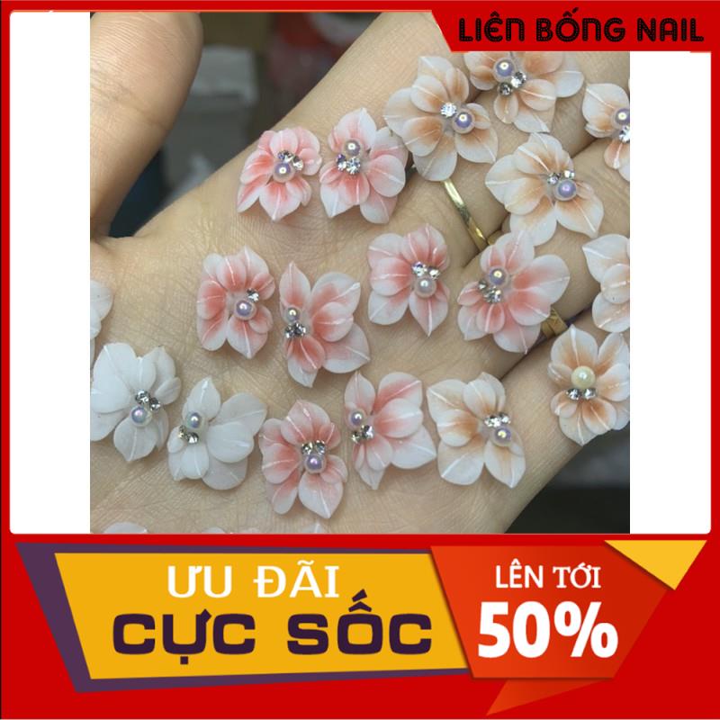 Hoa bột nail chân