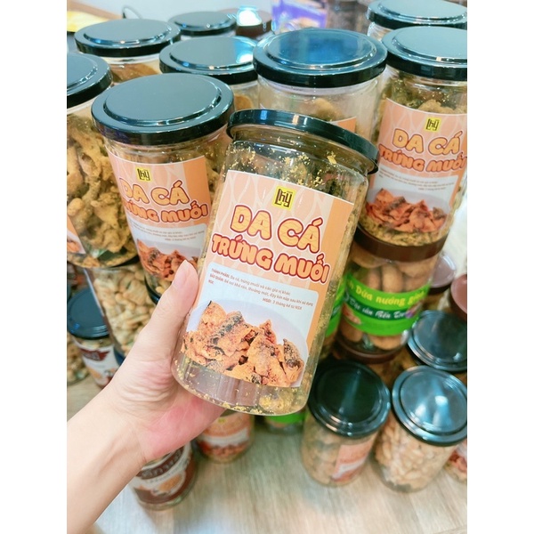 BÁN SỈ DA CÁ LẮC TRỨNG MUỐI - 180gr | BigBuy360 - bigbuy360.vn