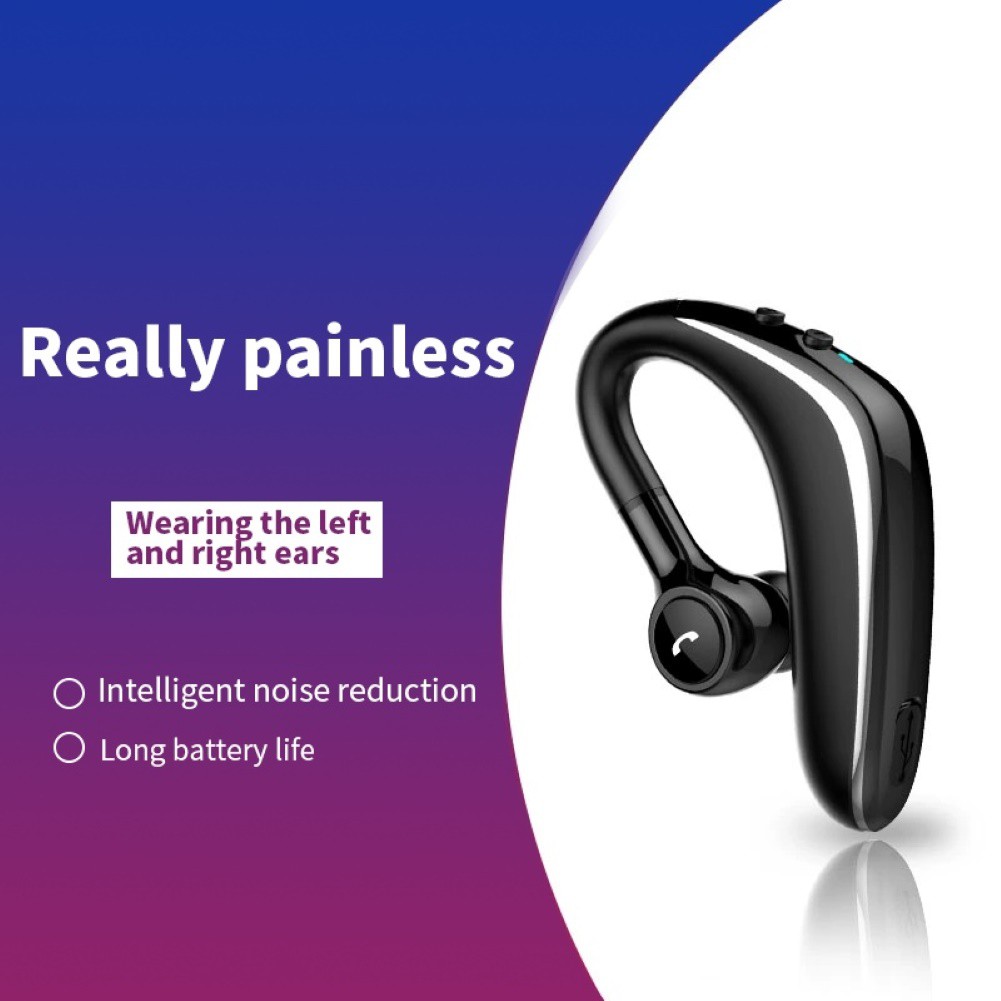 Tai Nghe Bluetooth 5.0 Không Dây 1 Móc Tai Kèm Hộp Sạc