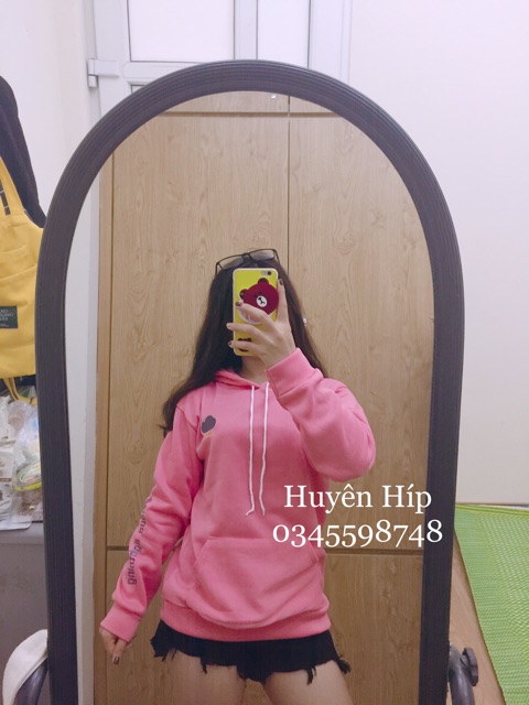 [Ảnh thật tự mặc] Áo hoodie thêu thời tiết | WebRaoVat - webraovat.net.vn