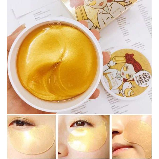 MẶT NẠ MẮT DewyTree Prime Gold Snail Eye Patch – Hàn quốc