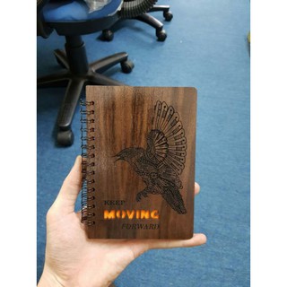 SỔ TAY HANDMADE BÌA GỖ ĐỘC LẠ