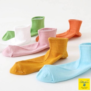 Tất cổ ngắn trơn co dãn 4 chiều