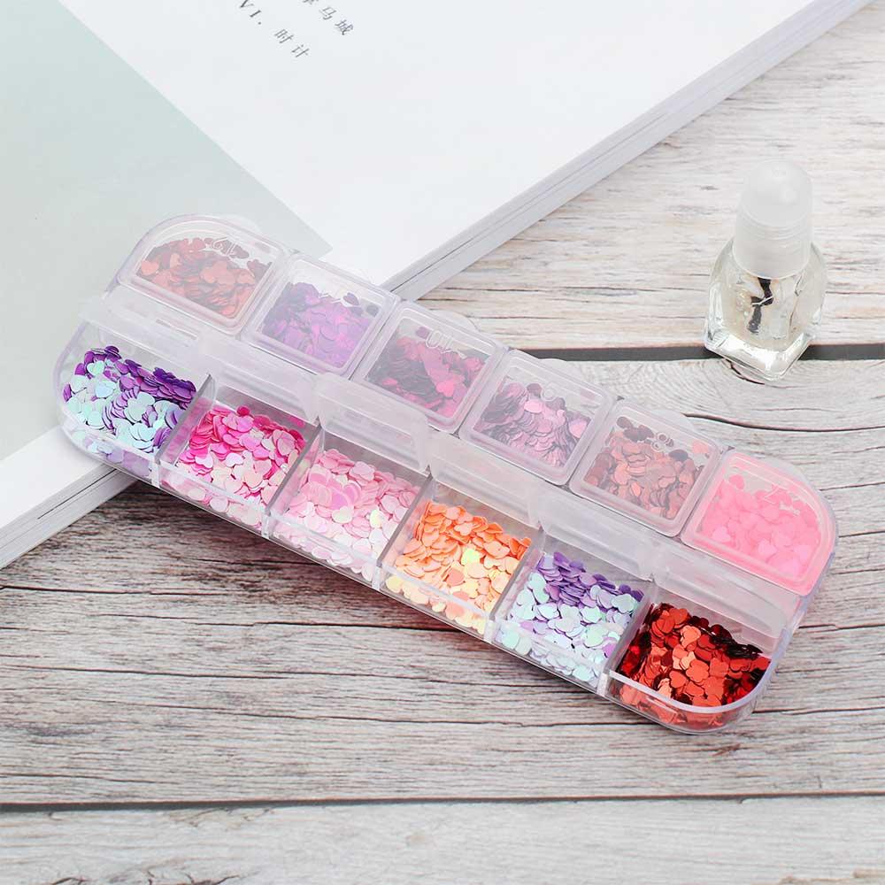 .Bột Kim Tuyến 3D Lấp Lánh Dùng Trang Trí Móng Nghệ Thuật DIY