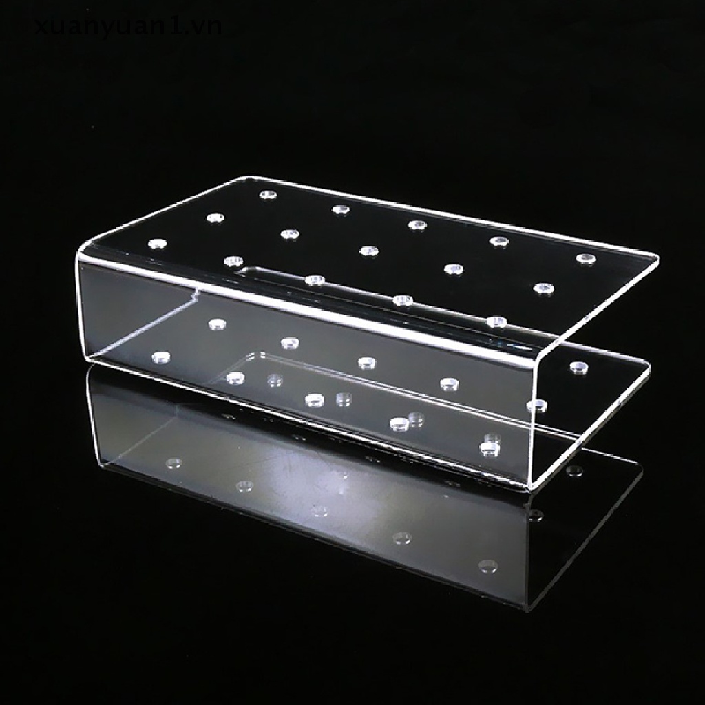 Giá Đỡ Kẹo Mút Bằng Acrylic Trong Suốt 15 Lỗ Tiện Dụng