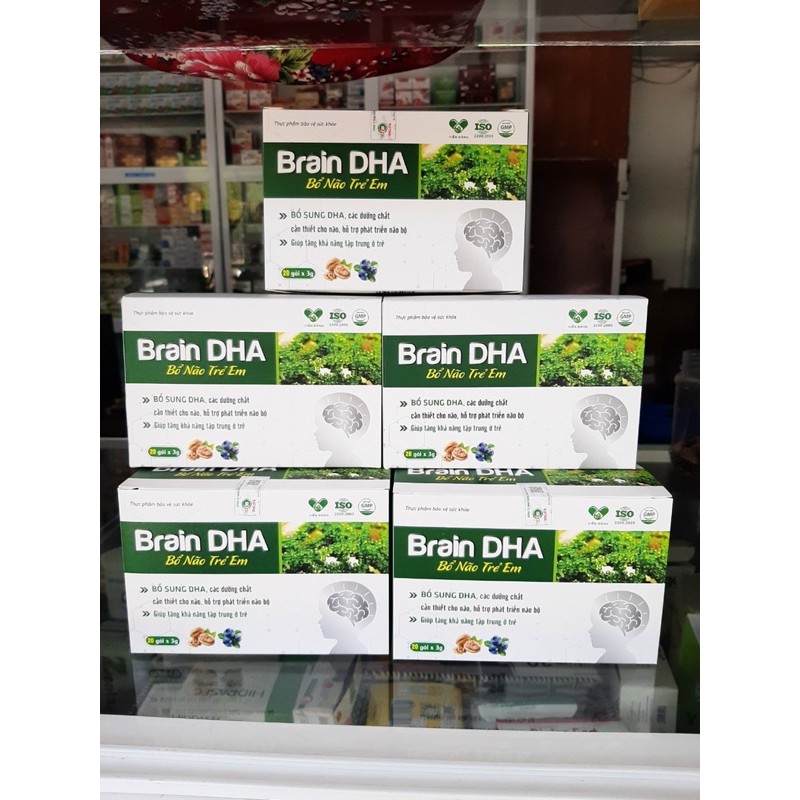 Brain DHA Bổ Não Trẻ Em - Mất tập trung - Tiếp thu chậm - Học trước quên sau