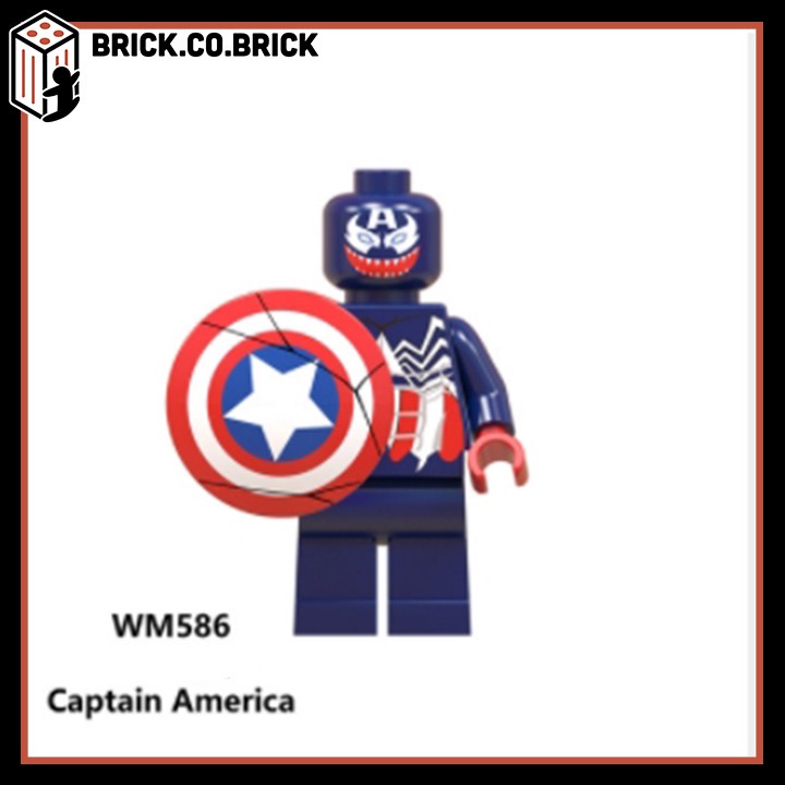 WM6044 - Đồ chơi lắp ráp minifigure và non lego siêu anh hùng - mô hình Super Heroes Marvels/ DC Comics: Spider Man