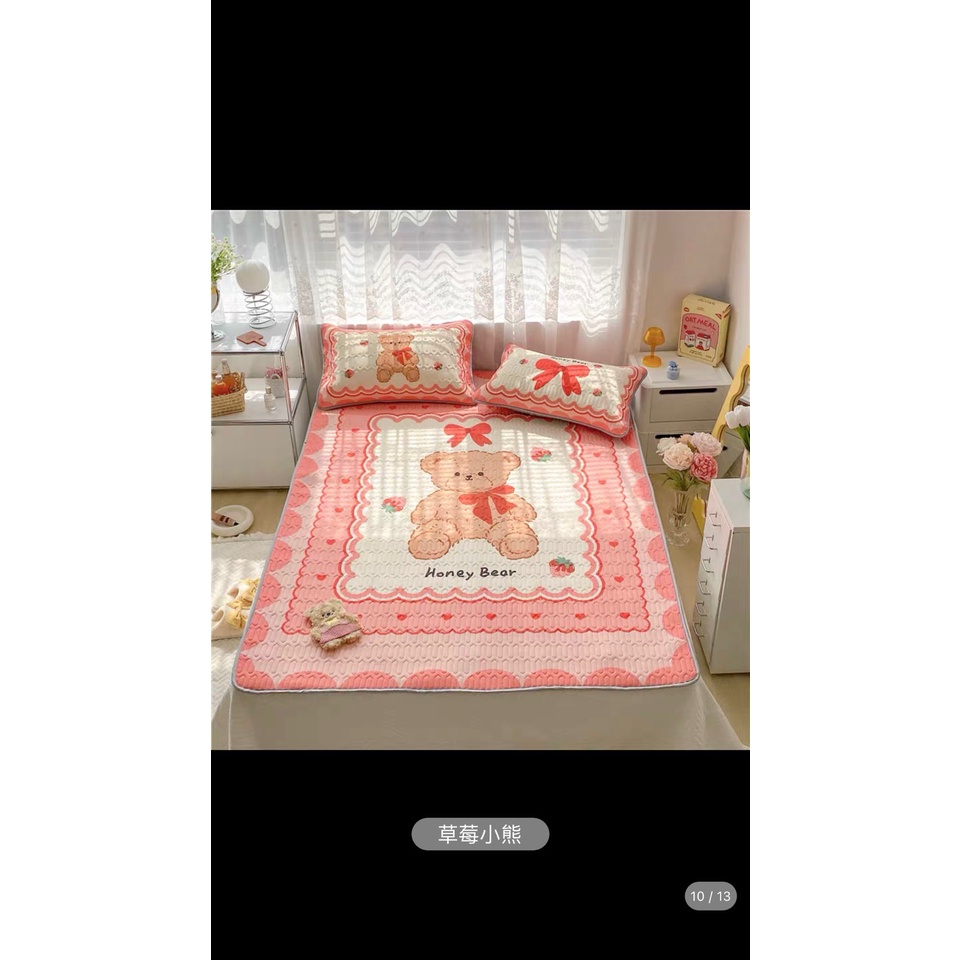 [ FREESHIP ❤️] Chiếu Điều Hòa Mủ Cao Su Non ADU79 Bedding Họa Tiết 5D - 2D Mát Lạnh Chuẩn Hàng Loại 1