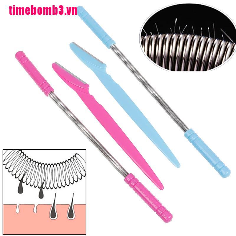 (Hàng Mới Về) 1 Bộ Dụng Cụ Tẩy Lông Mặt Dạng Lò Xo Tiện Dụng | BigBuy360 - bigbuy360.vn
