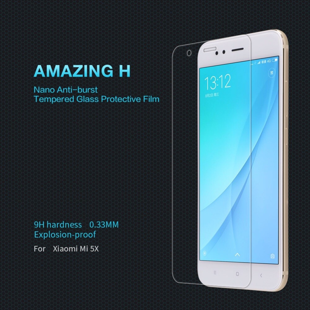 Miếng dán kính cường lực Xiaomi Mi A1 / Mi 5X hiệu HBO  - hàng chính hãng