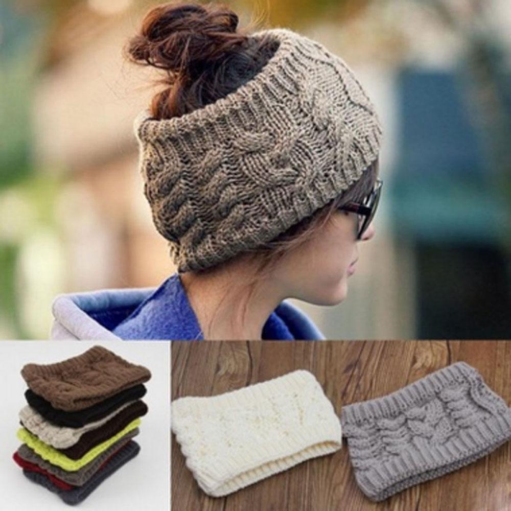 Mũ Len Dệt Kim Thoải Mái Thời Trang Phong Cách Hàn Quốc Cho Nữ