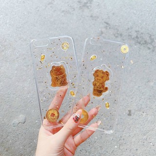 Ốp lưng iphone -  Ốp lưng mèo thần tài và trâu cho  ip 6,6s/6plus/7,8/7,8 plus/X,XS/XSMAX/11/11pro max