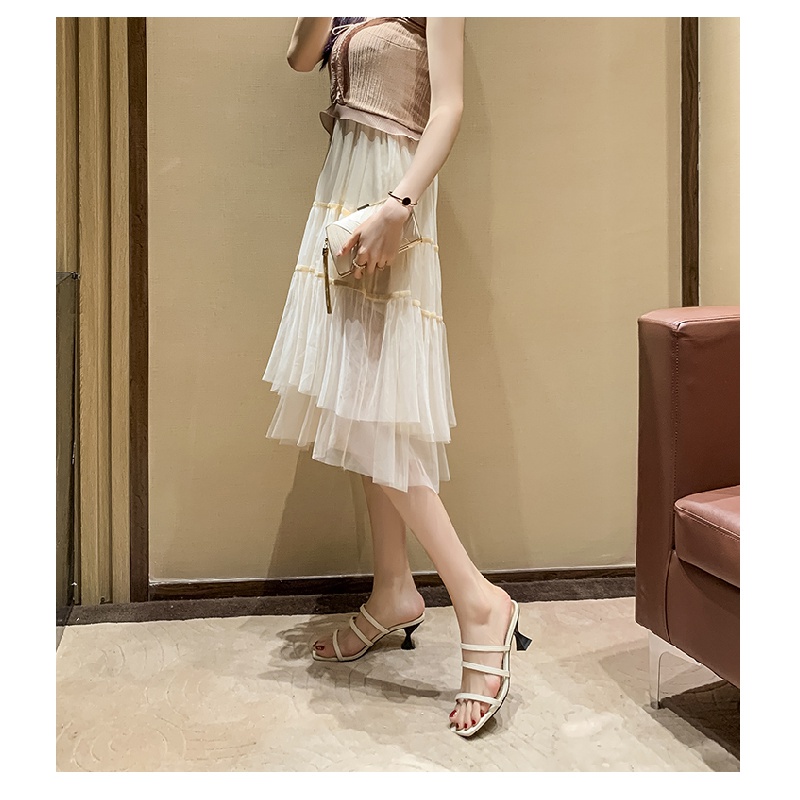 Dép Sandal Mùa Hè Đế Dày Vừa Đính Đá Trang Trí Đá Quý Phong Cách La Mã Mẫu Mới 2021 Thời Trang Cho Nữ