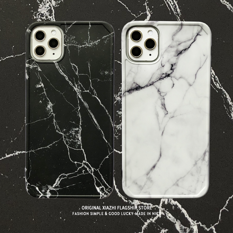 Ốp điện thoại mềm họa tiết đá cẩm thạch cho iPhone 12 6/7/8 Plus / X / XS / XR / XS MAX / 11/11 PRO / 11 Pro MAX / SE2