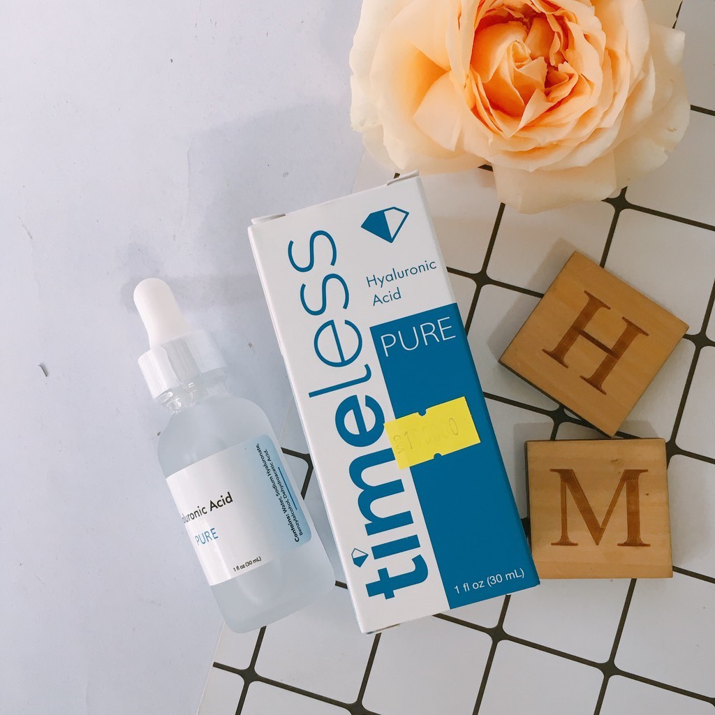 Timeless Pure Hyaluronic Acid Serum Cấp Nước Tạo Ẩm Cho Da 30/60ml