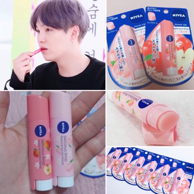 Son dưỡng môi Nivea Flavour Lip Nhật Bản