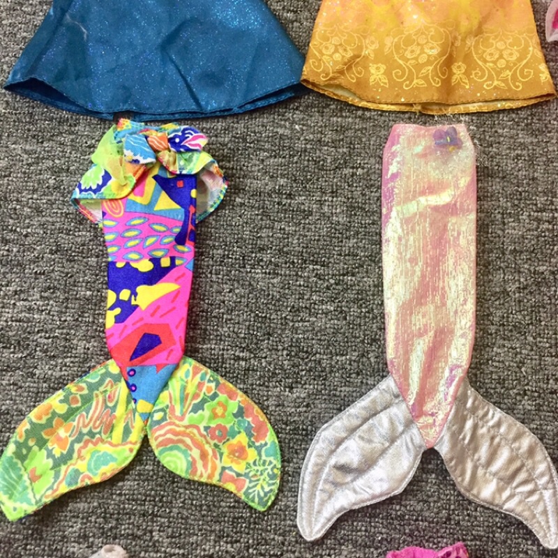 QAA4-ĐẦM VÁY TIÊN CÁ CHO BÚP BÊ BARBIE