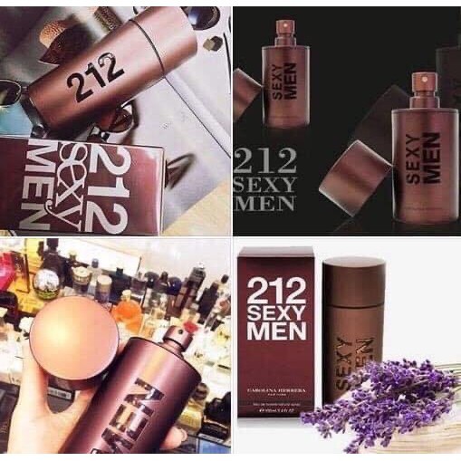 ( Mã Giãm LEHU3K Đơn 99k  ) Nước Hoa Carolina Herrera 212 Sexy Men Nam 100ml