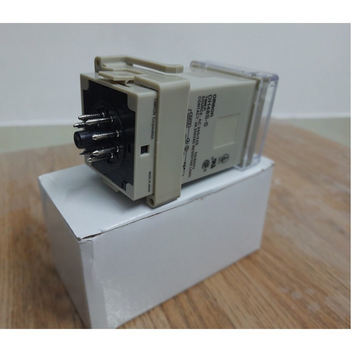 TIMER Omron DH48S-S Rơ le thời gian relay thời gian (kèm đế)