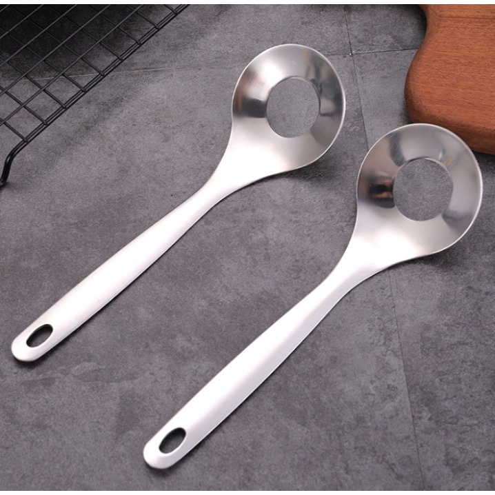 Muỗng Nặn Thịt Viên Chất Liệu thép không gỉ, Dụng Cụ Làm Món Mọc, Chả Viên Giúp tạo hình chả viên, bò viên..(Thìa, Muôi