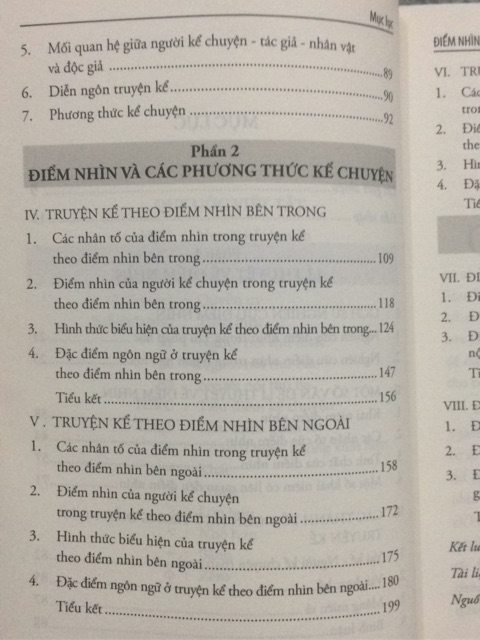 Sách - Điểm nhìn và Ngôn ngữ trong truyện kể