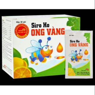 SIRO HO ONG VÀNG HỘP 30 GÓI*5 ML