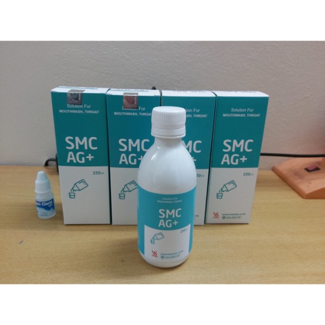 Nước súc miệng SMC Ag+ 250ml