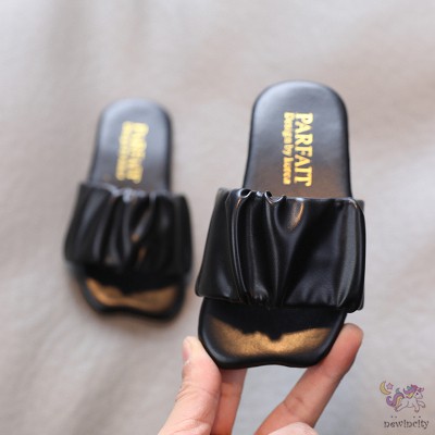 Xăng đan Da Pu Phong Cách Hàn Quốc Cho Bé Gái