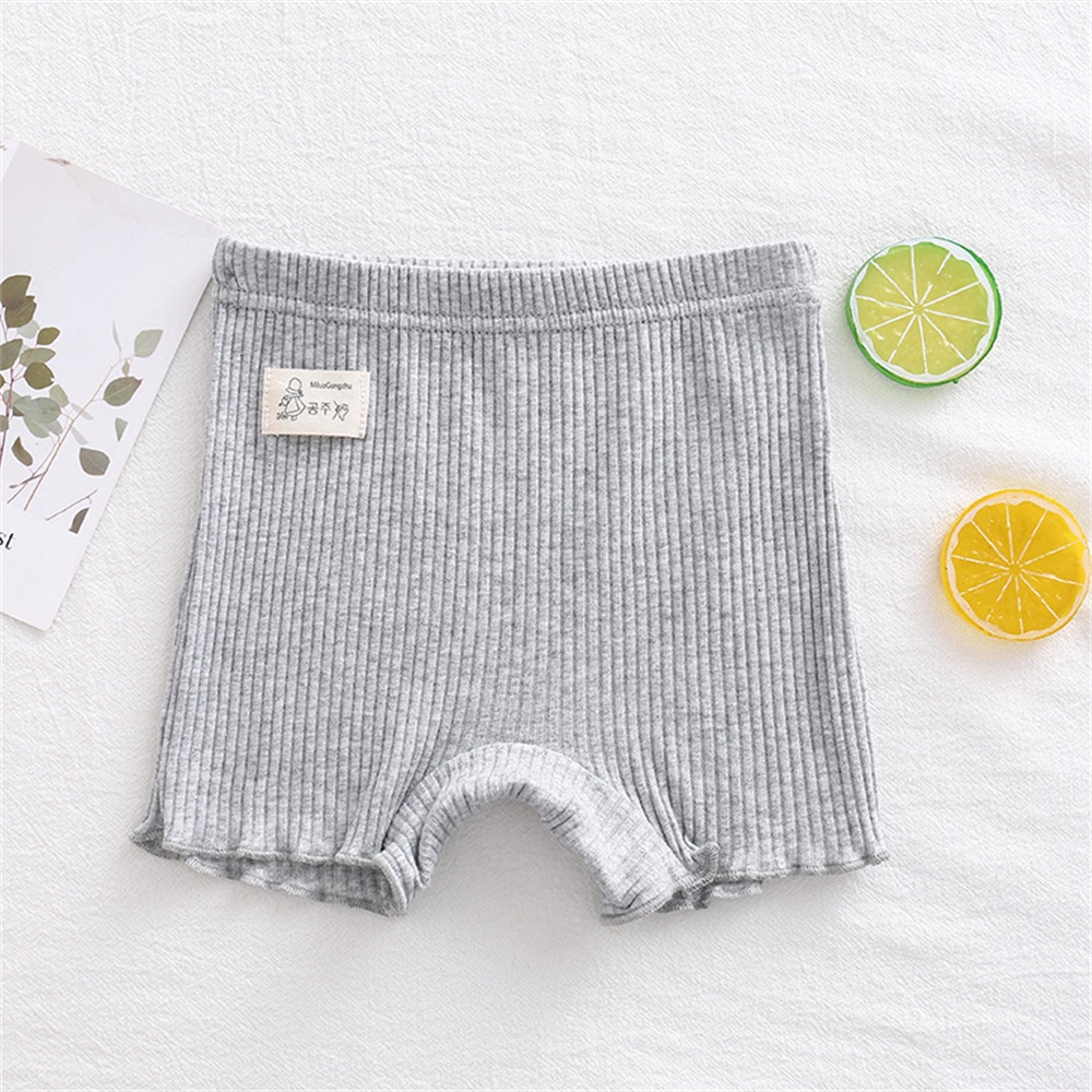 Quần bảo hộ BEAR LEADER ngắn 95% cotton thoáng khí thời trang cho bé gái 2-9 tuổi