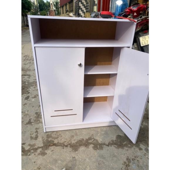 Tủ Giày Gỗ Có Cánh Đa Năng, Tủ Để Đồ Dùng Cá Nhân Giúp Sắp Xếp Không Gian, Kệ Giày Gỗ