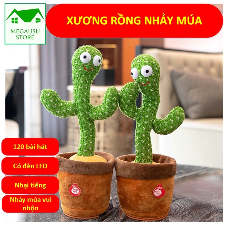 Xương Rồng Nhảy Múa, Xương Rồng Nhại Tiếng 120 bài hát thiếu nhi vui nhộn, phù hợp làm quà cho các bé