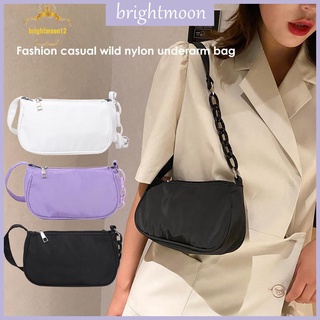 Túi xách đeo vai bằng Nylon đơn giản xinh xắn hợp thời trang cho nữ