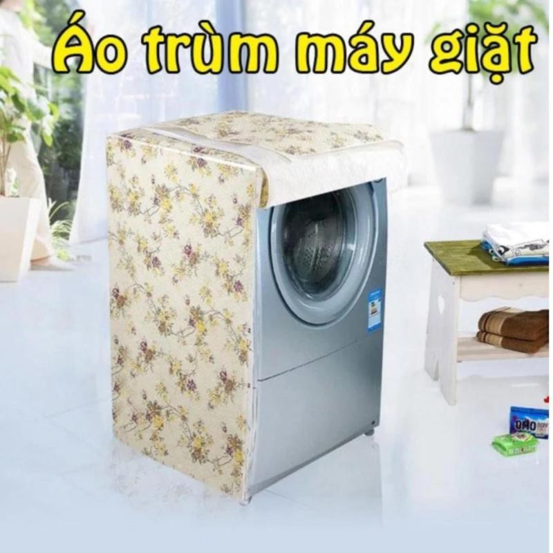 [GIẢM CỰC SÂU] Tấm phủ máy giặt cửa ngang loại to bằng vải chống thấm dày đẹp, thích hợp cho các dòng máy trên 7kg