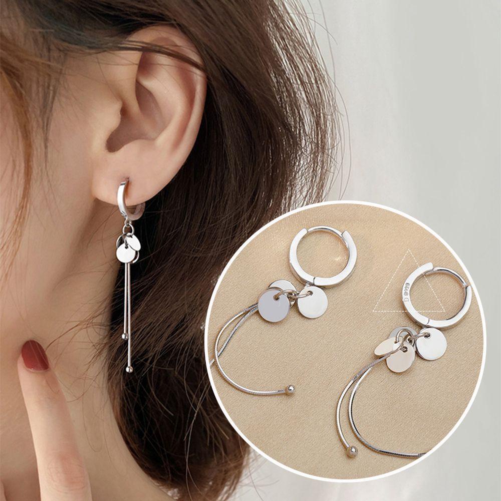 Bông Tai Dáng Dài Nhiều Lớp Thời Trang Cho Nữ