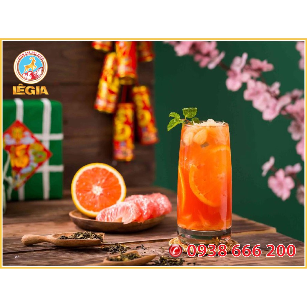 SIRO TEISSEIRE BƯỞI HỒNG VẢI 700ML - TEISSEIRE PINKGRAPEFRUIT LYCHEE SYRUP