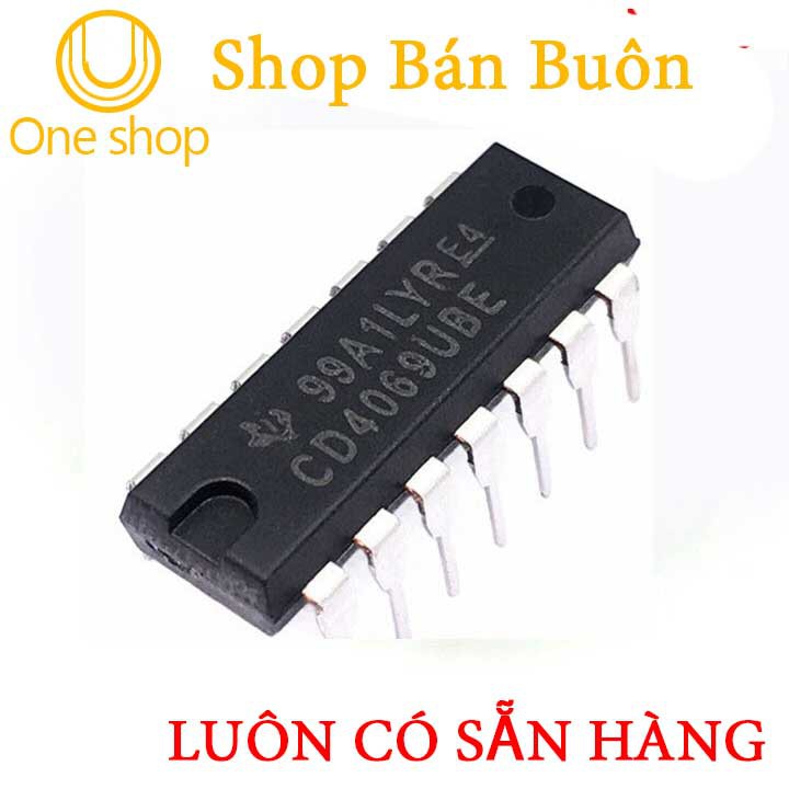 Linh Kiện CD4069BE DIP14