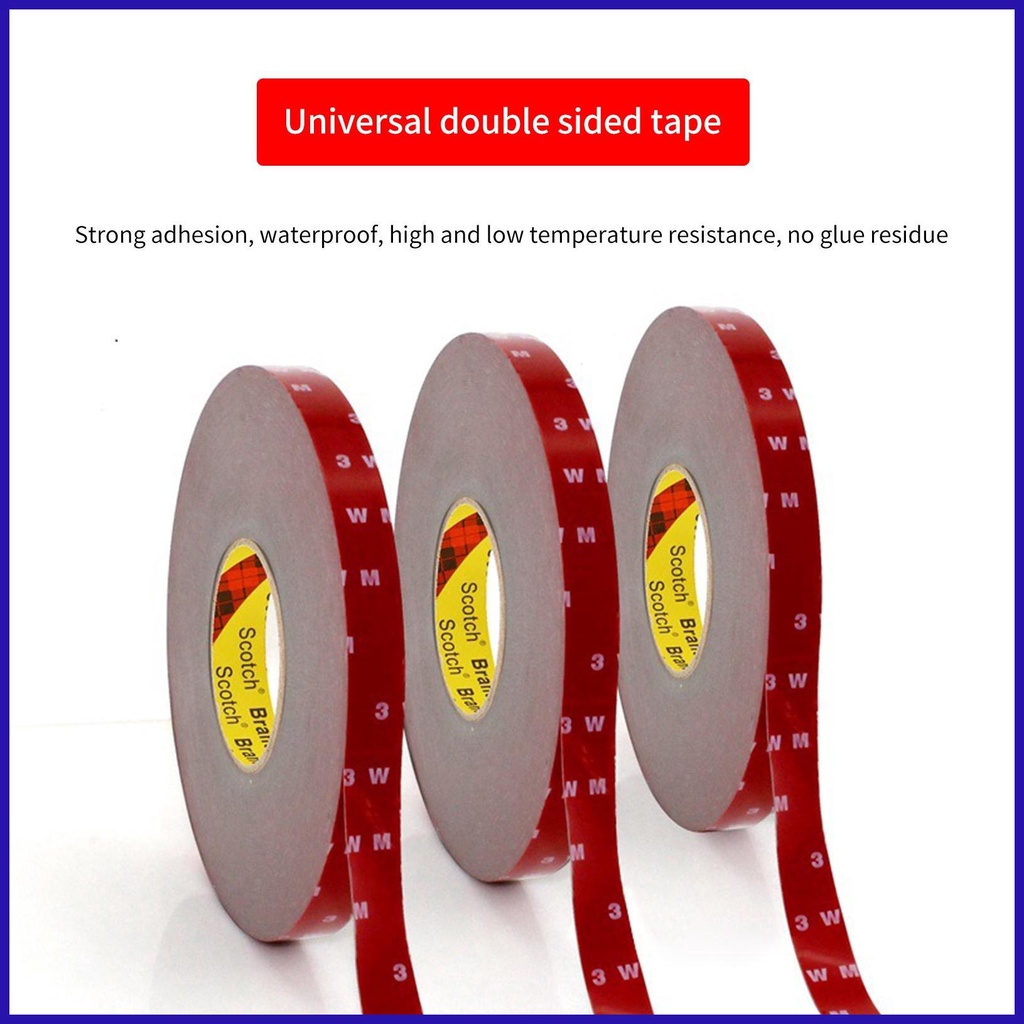 Cuộn Băng Keo Xốp Hai Mặt 3M Siêu Dính Chống Thấm Nước