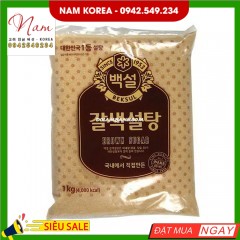 Đường vàng (nâu) Hàn Quốc Beksul 1kg