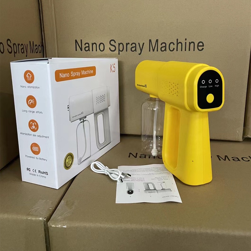 Súng phun khử khuẩn, diệt Khuẩn nano tia uv