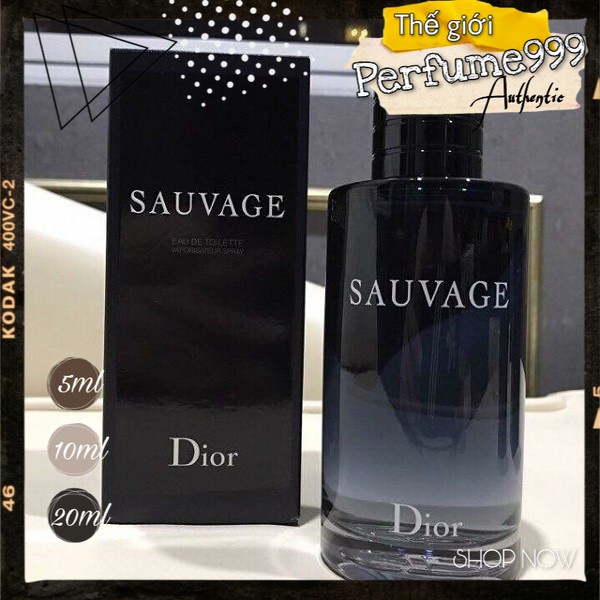💮 Dior Sauvage EDT - 5ml/10ml