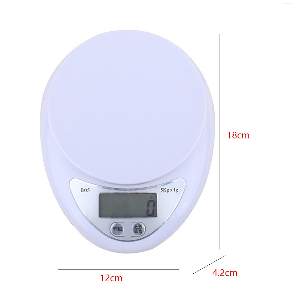 Cân điện LED kỹ thuật số di động 5KG/1g
