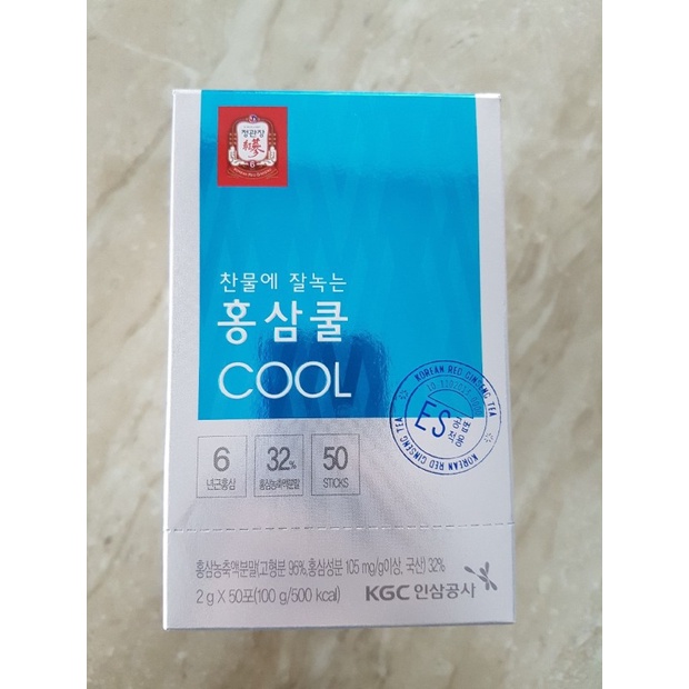 Trà Hồng Sâm Hòa Tan Tea Cool KGC Cheong Kwan Jang 홍삼쿨