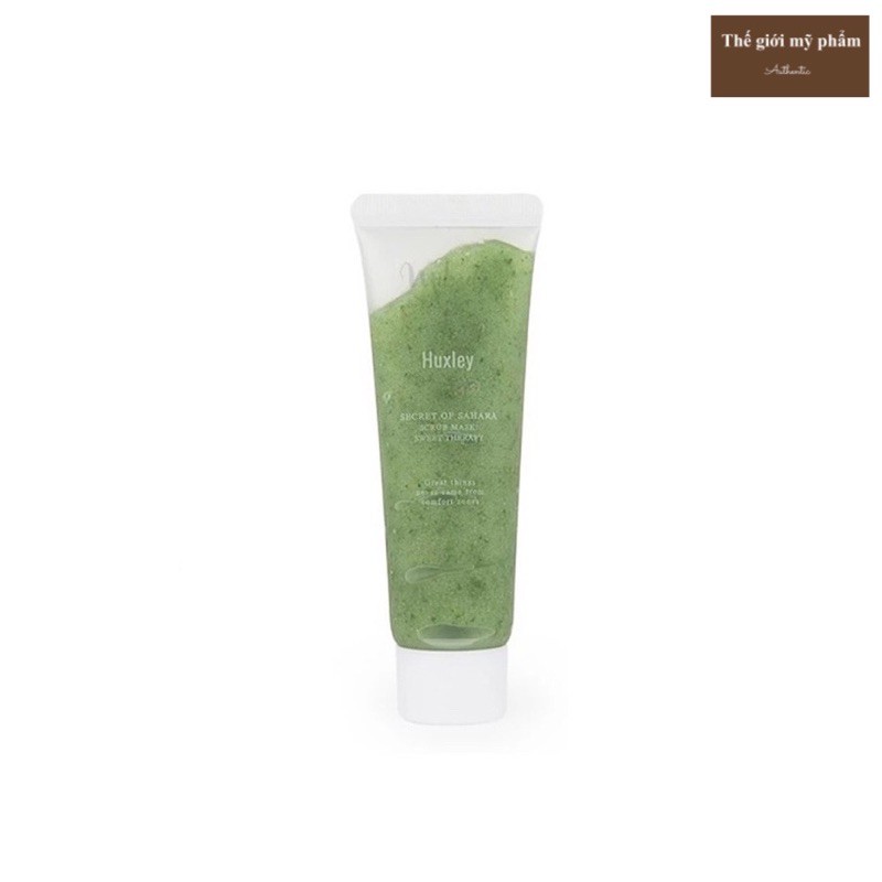 ( CHÍNH HÃNG ) Tẩy tế bào chết Huxley 30ml Tẩy da chết huxley xương rồng