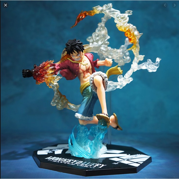 Mô hình One Piece nhân vật Luffy gear 2 sắc nét